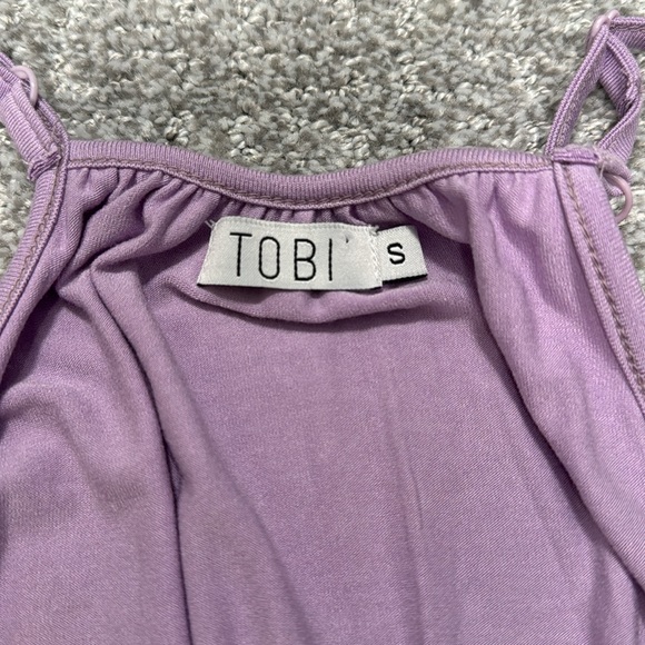 Lavender TOBI Well Received Tank Top - Picture 5 of 7